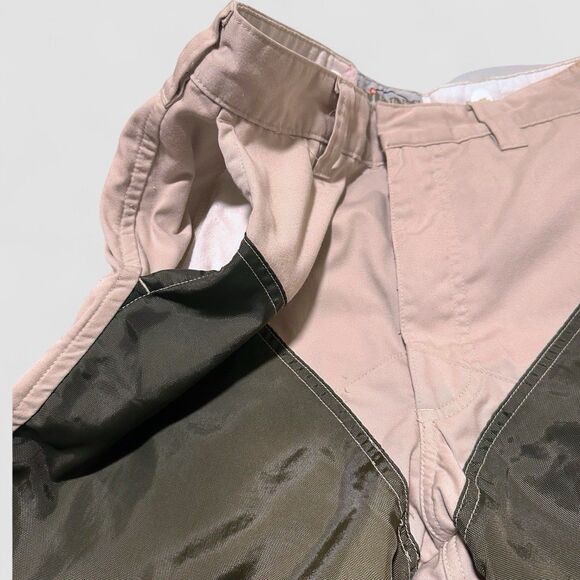 VTG Dunns Hunting Double Leg Duck Canvas Bush Pants Unisex 32x34 Gorpcore Hiking - Picture 3 of 10